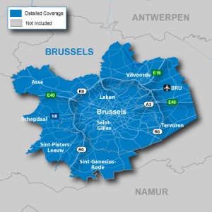 zones -intervention plomberie Bruxelles Brabant