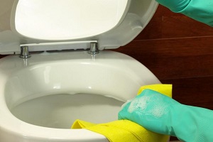 Détartrage des wc avec de l'acide citrique
